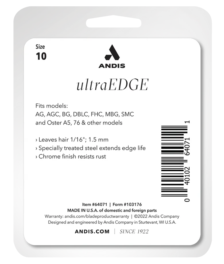 Andis – UltraEDGE Blade – Size 10