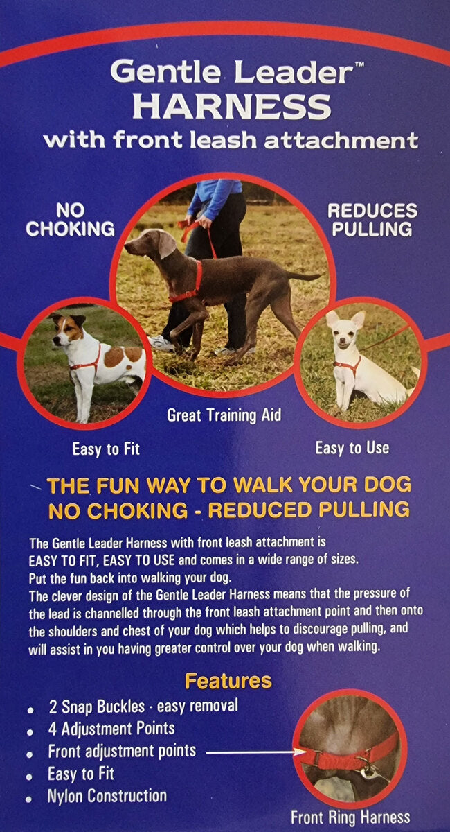 Beau Pets – Gentle Leader Harness – Blue