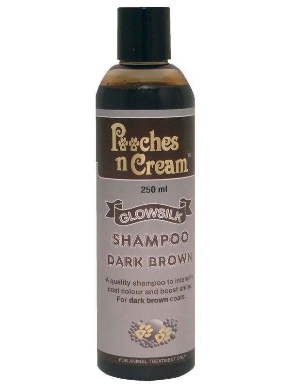 Pooches n Cream – Glowsilk – Shampoo Dark Brown