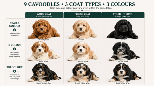 Cavoodle Coat Types: Fleece, Wool and Straight Explained