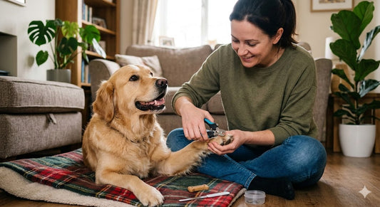dog nail trimming Adelaide in Tranmere salon with dog love