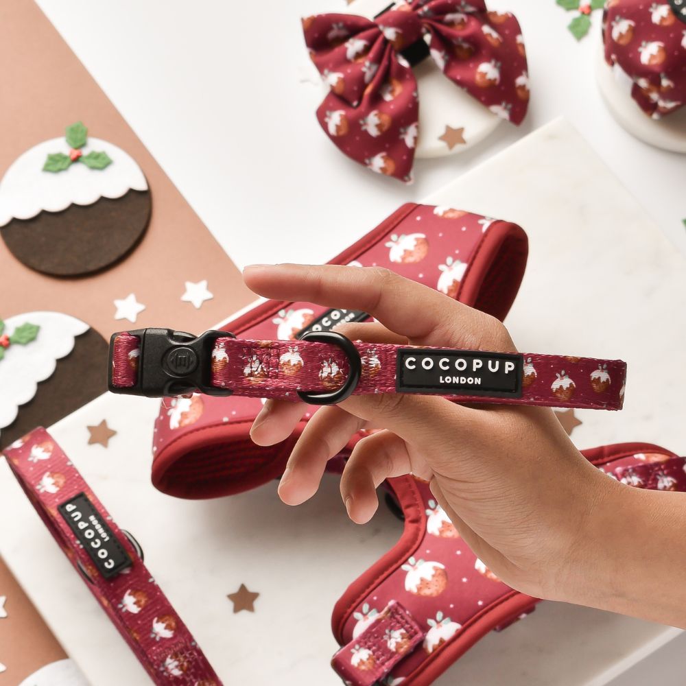 Cocopup London – Dog Collar – Woofmas Pudding
