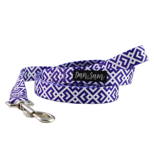 Dan & Sam – Dog Lead – Purple Delight