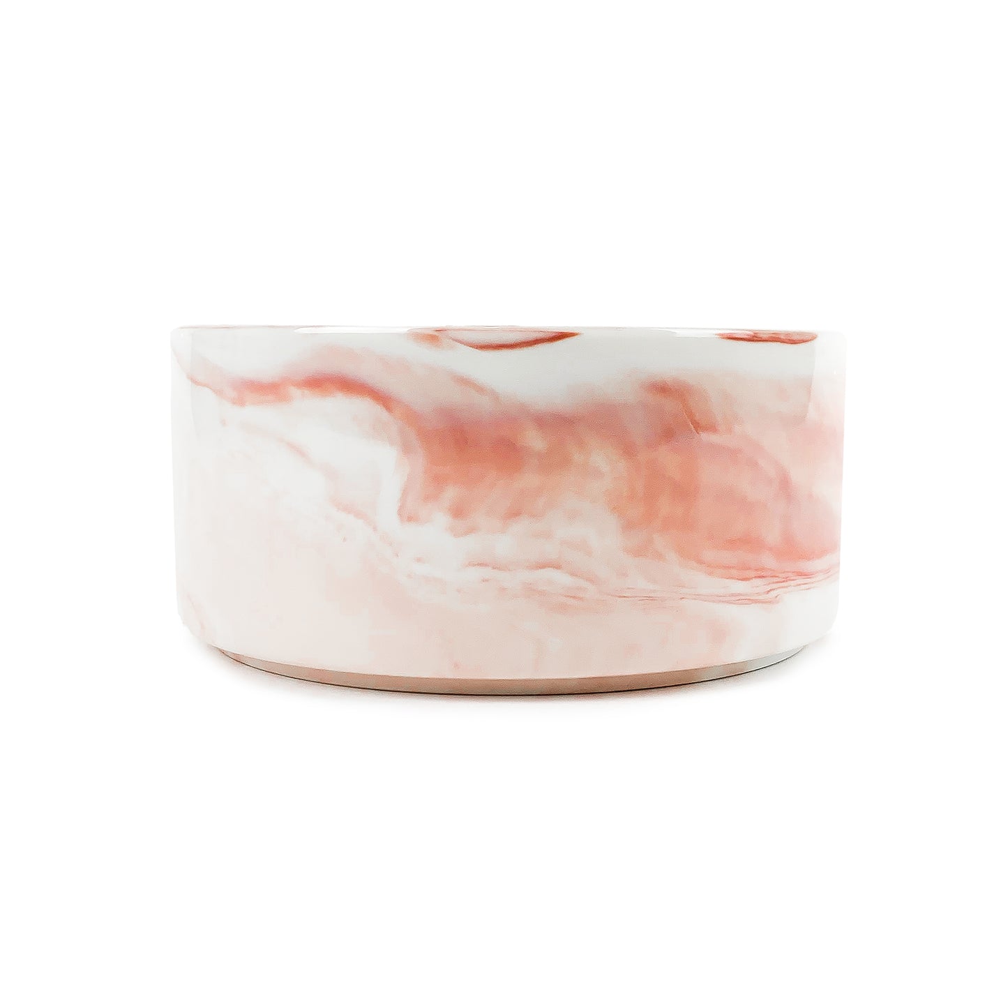 Barkley & Bella – Zen Bowl Marble Pink