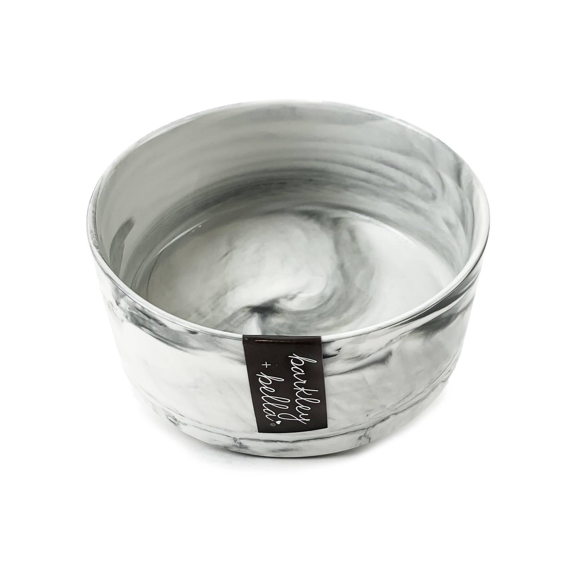 Barkley & Bella – Zen Bowl Marble White