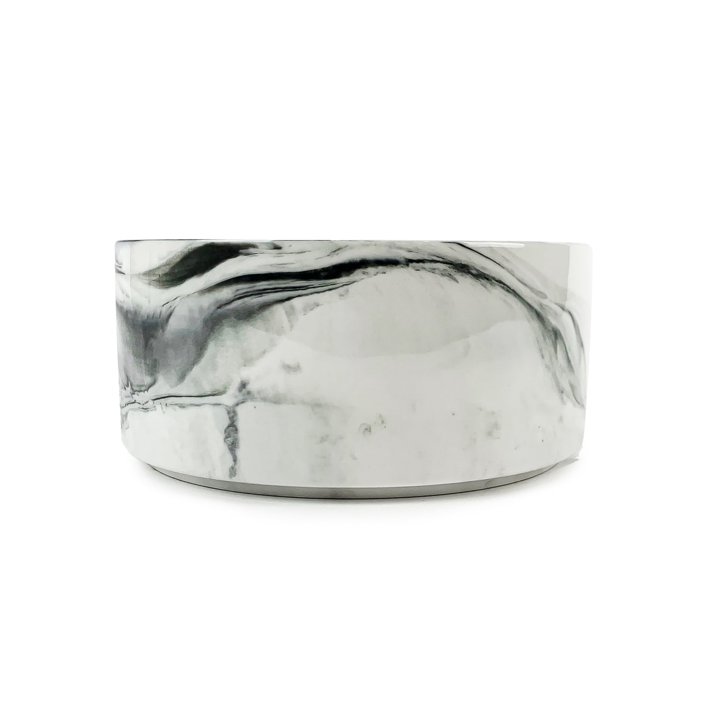 Barkley & Bella – Zen Bowl Marble White