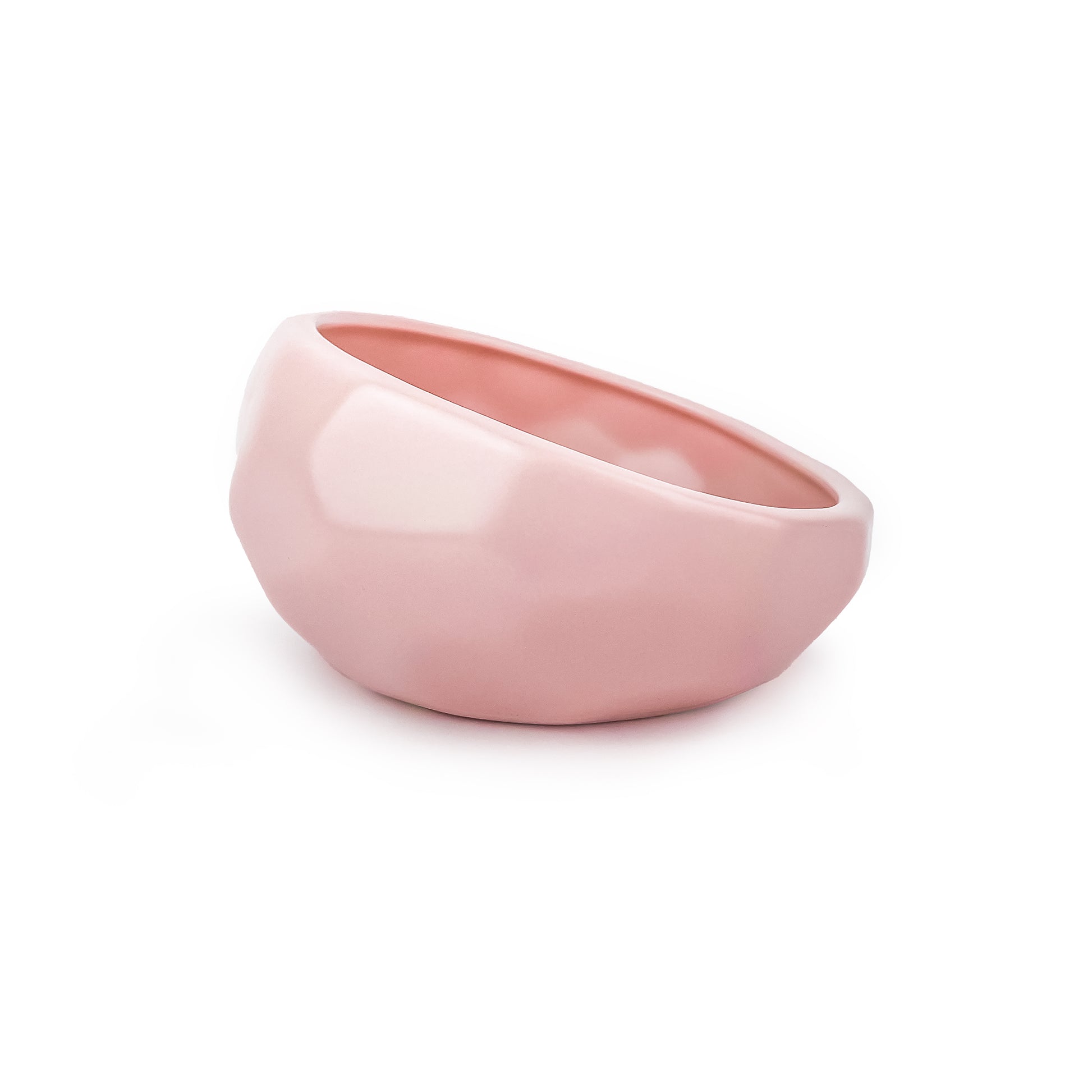 Barkley & Bella – Honeycomb Bowl – Blush Pink