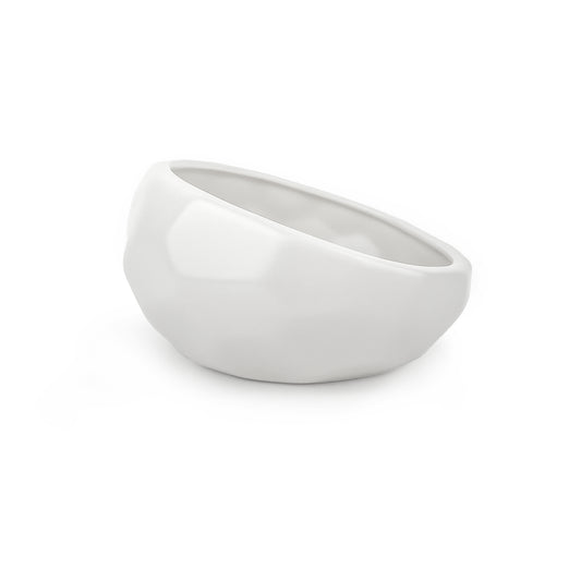 Barkley & Bella – Honeycomb Bowl – White