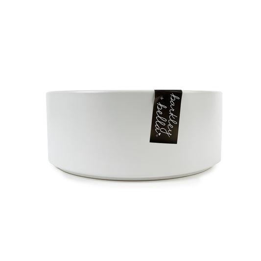 Barkley & Bella – Zen Bowl White