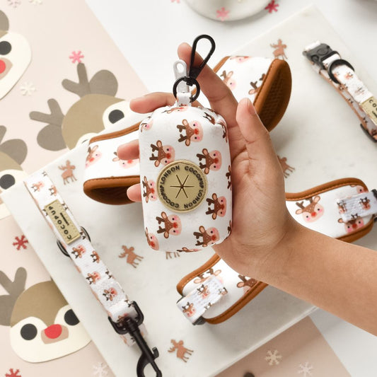 Cocopup London – Poop Bag Holder – Ralphie Reindeer