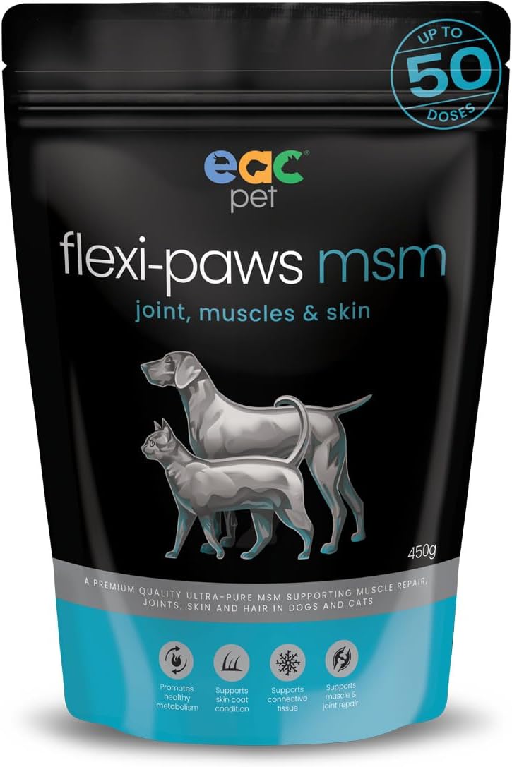 EAC Animal Care – Flexi-Paws MSM Joint, Muscles & Skin