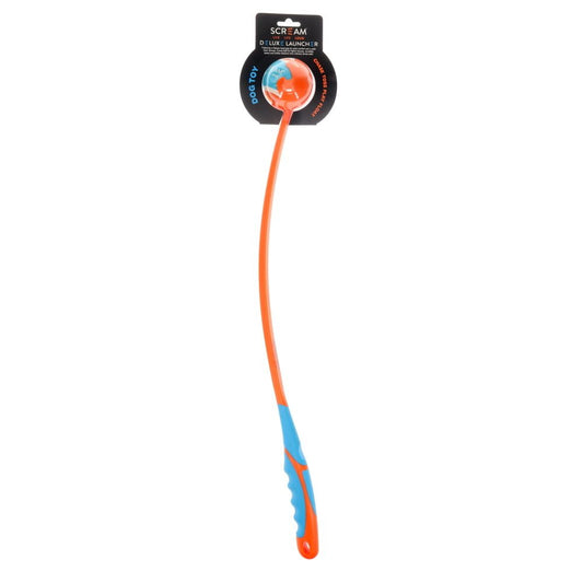 Scream – Deluxe Ball Launcher – Loud Orange/Blue