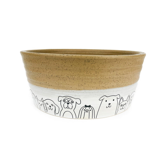 Barkley & Bella – Ceramic Dog Bowl
