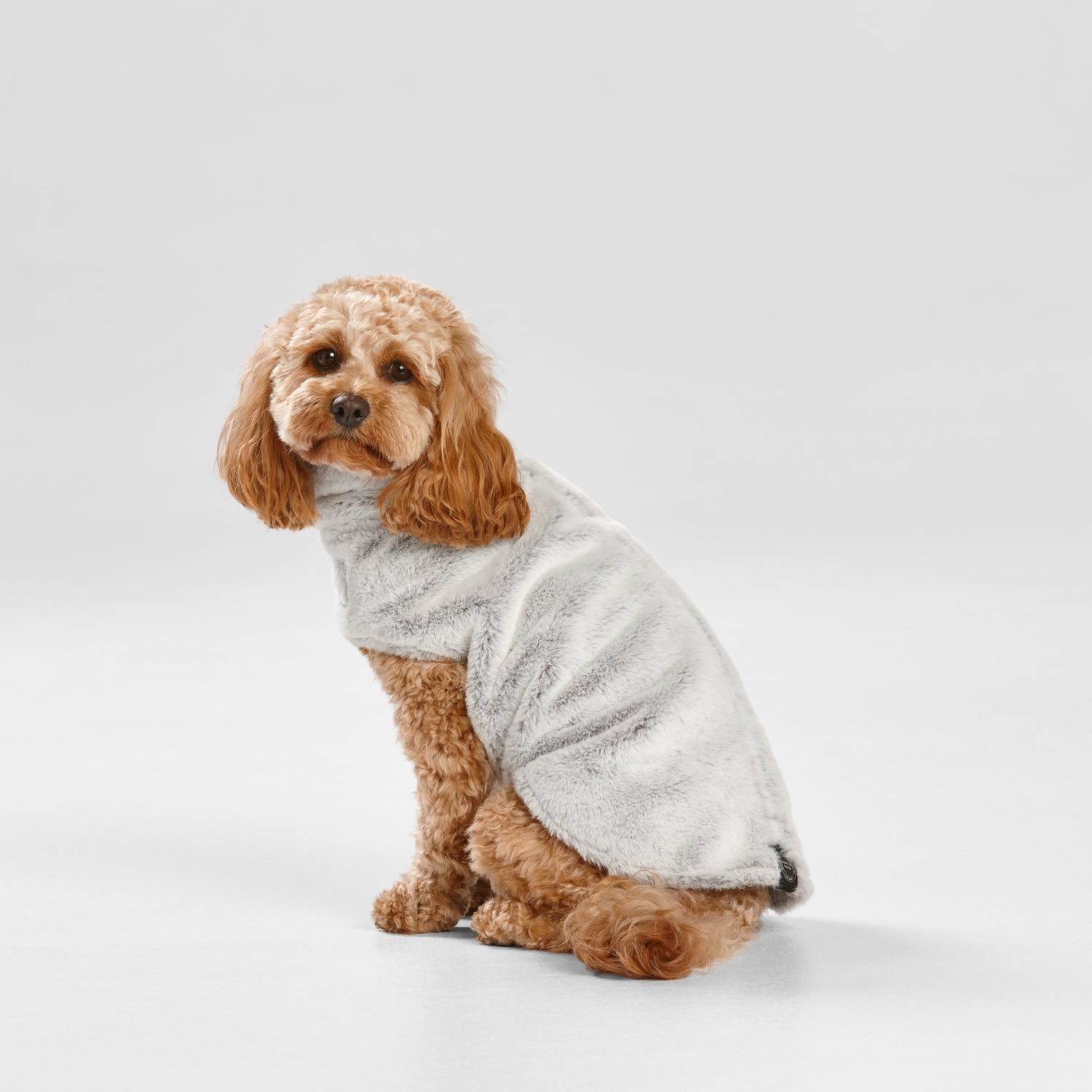 Snooza Wear – Faux Fur Coat – Arctic Wolf