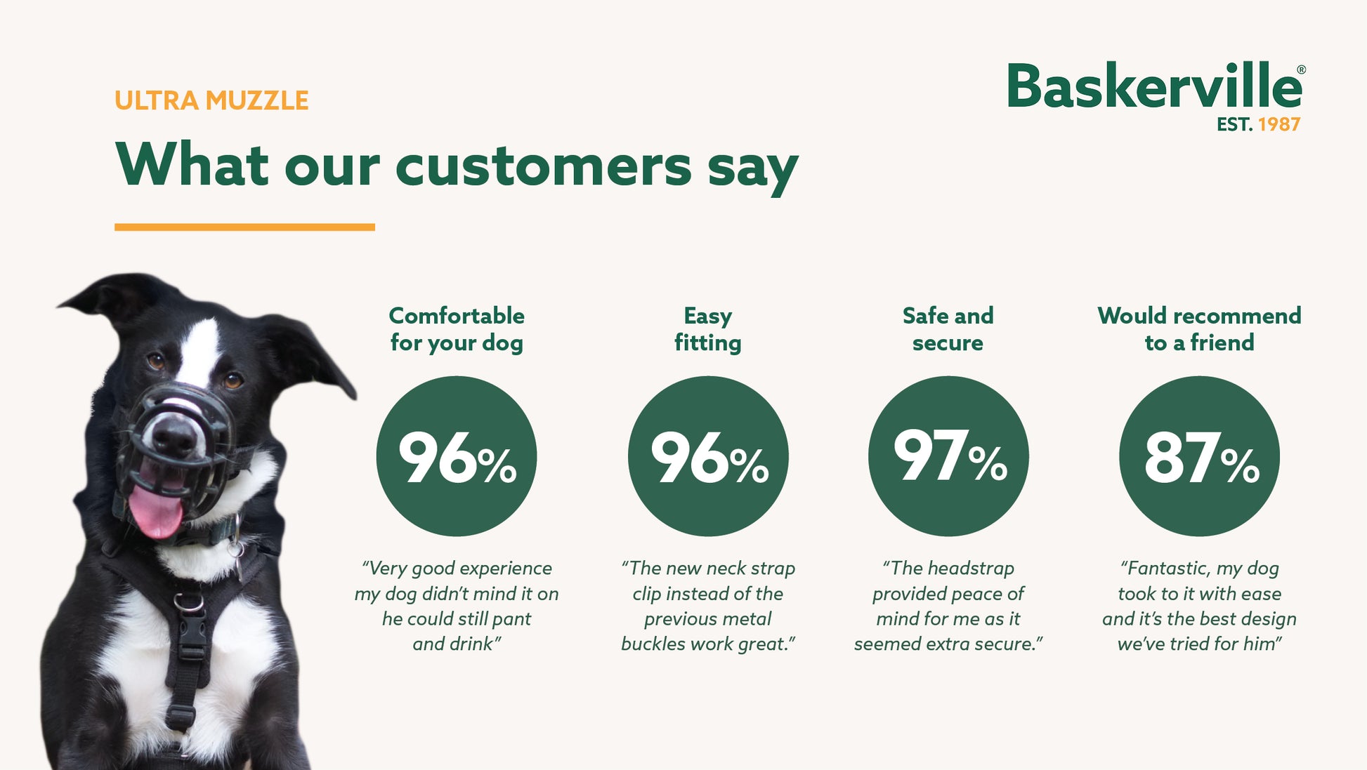 Company of Animals – Baskerville Ultra Muzzle