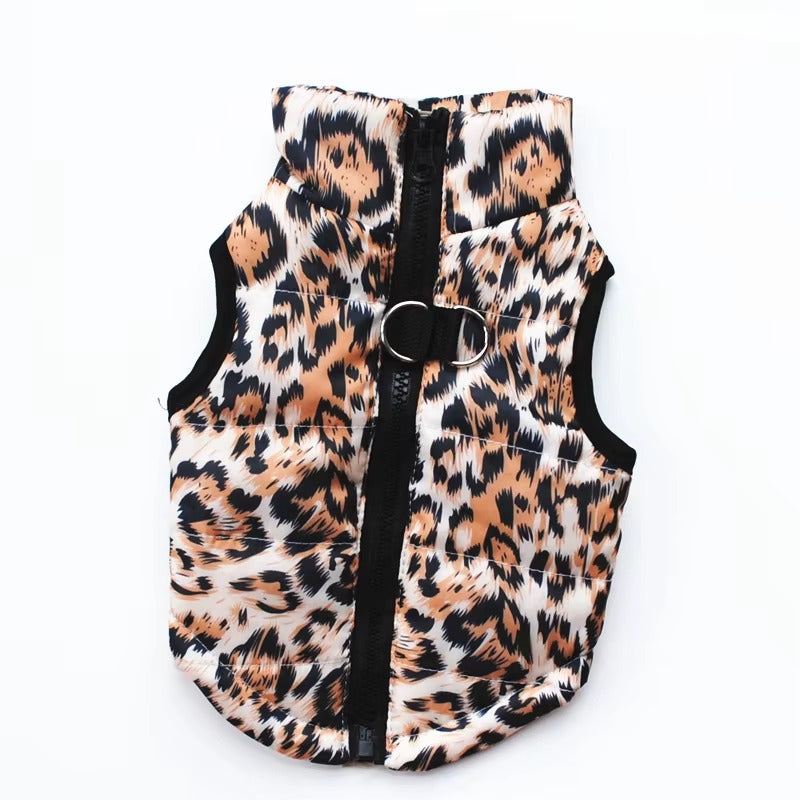 Padded Winter Vest for Small to Mid-Size Dogs