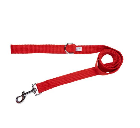 Beau Pets – Webbing Lead – Red
