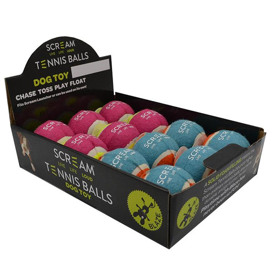Scream – Tennis Ball – Counter Display – Medium Box 12