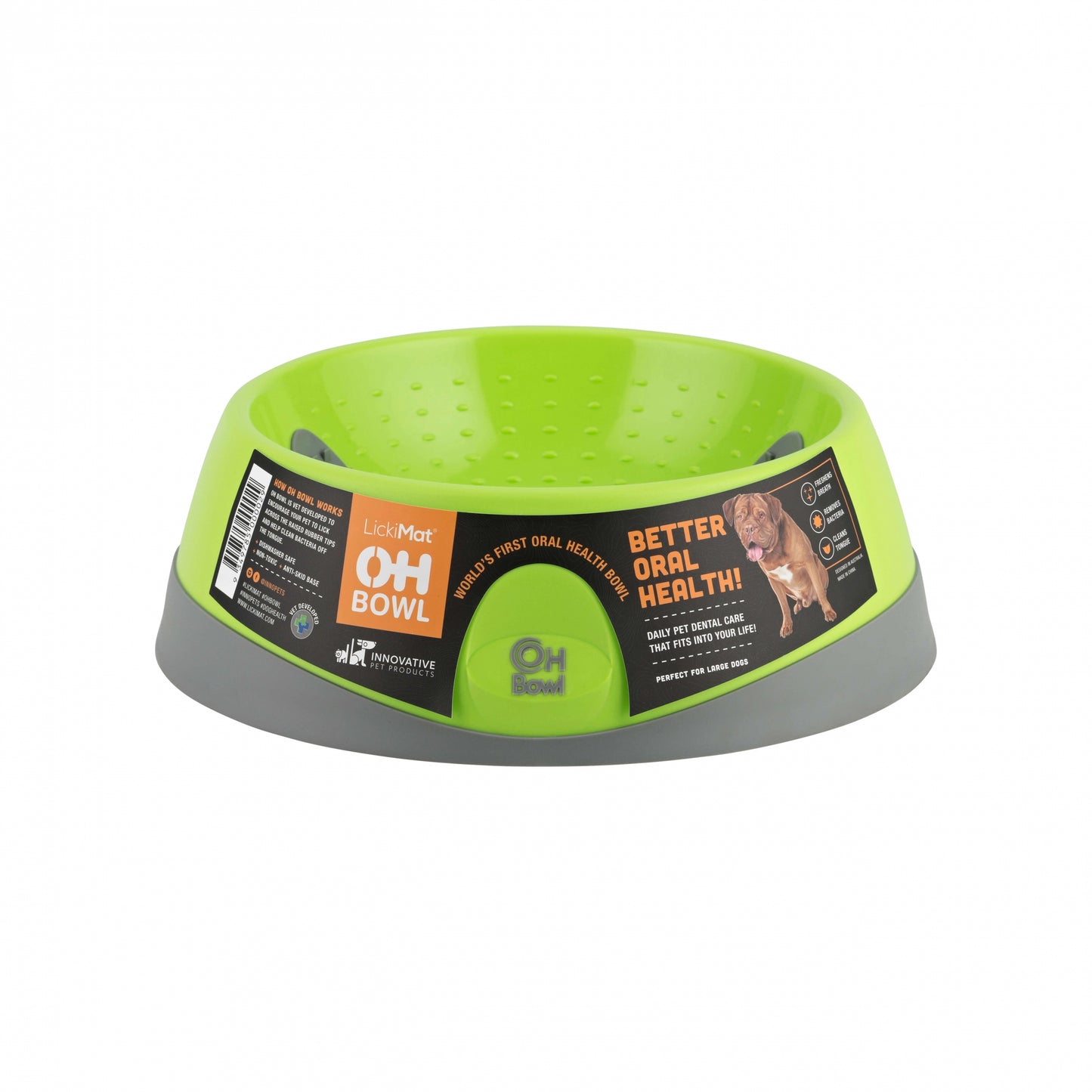 LickiMat – Dog OH Bowl – Green