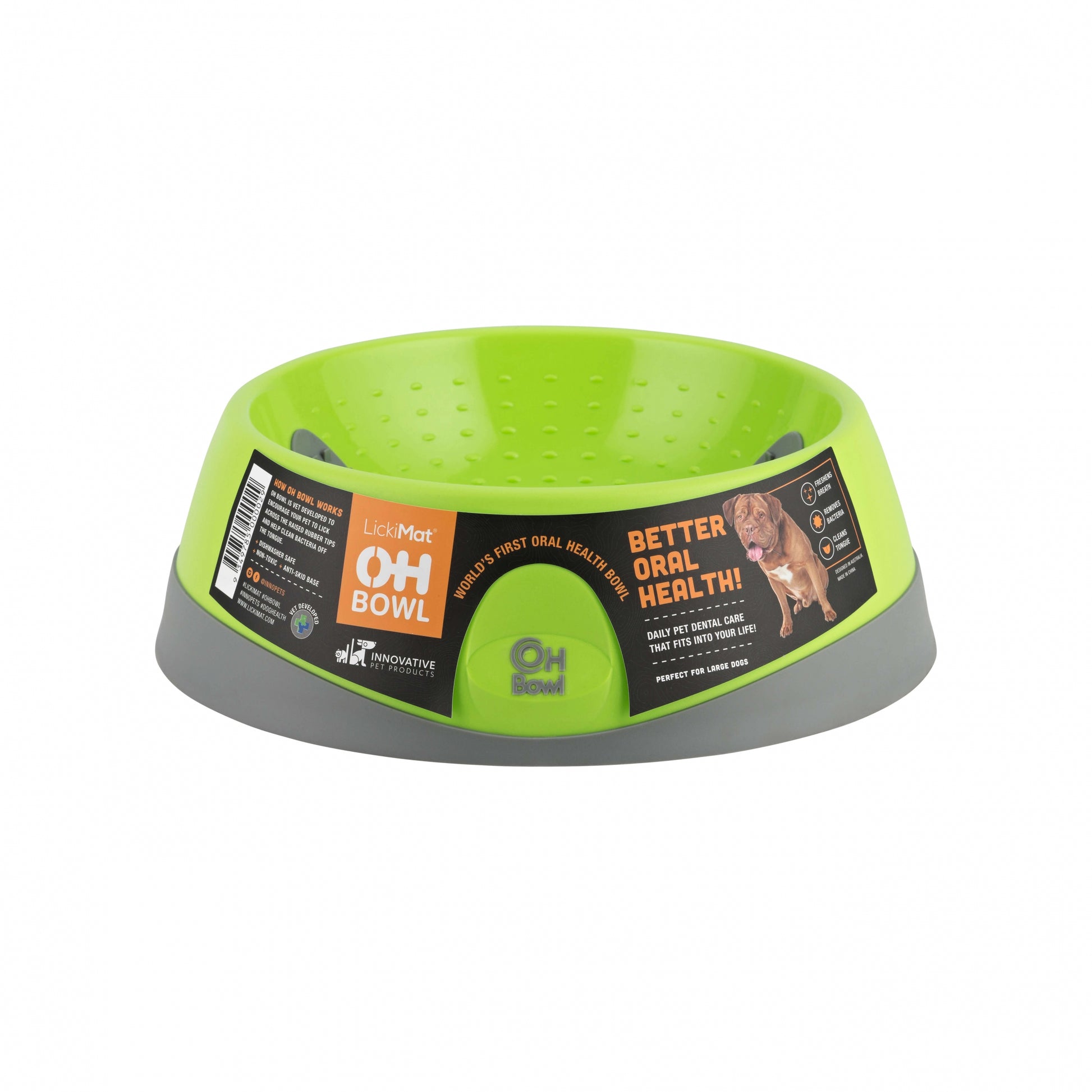 LickiMat – Dog OH Bowl – Green