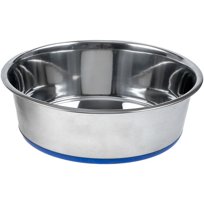 Stainless Steel Bowl – Rubber Base