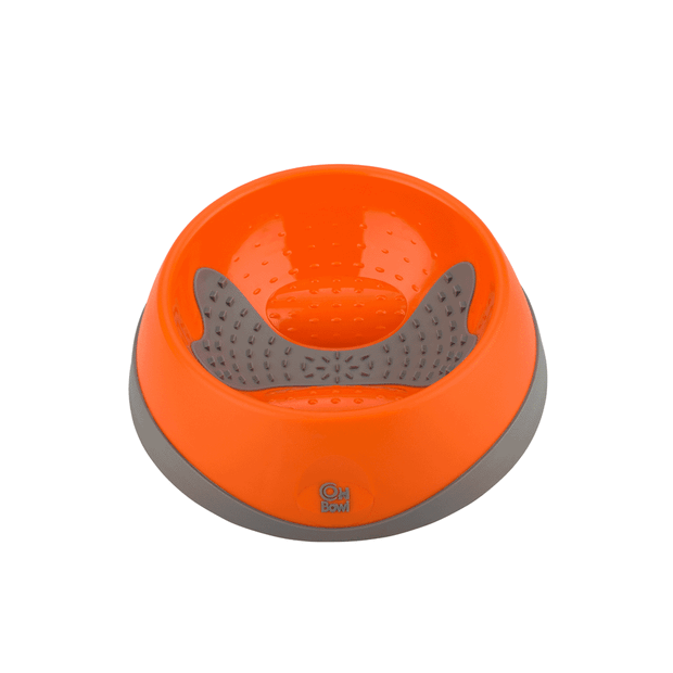 LickiMat – Dog OH Bowl – Orange