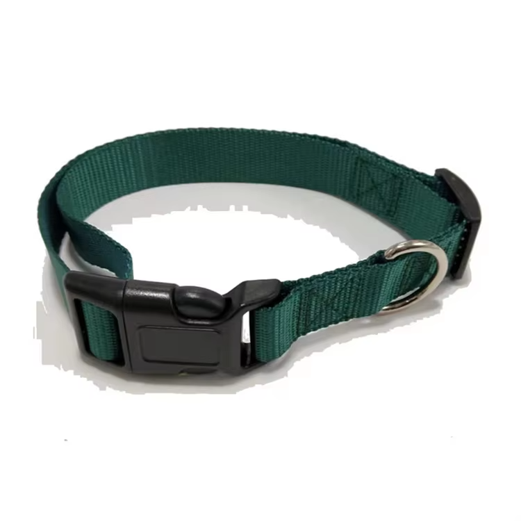 Lightweight Nylon Dog Collar, Soft Adjustable Everyday Collar in 7 Colours